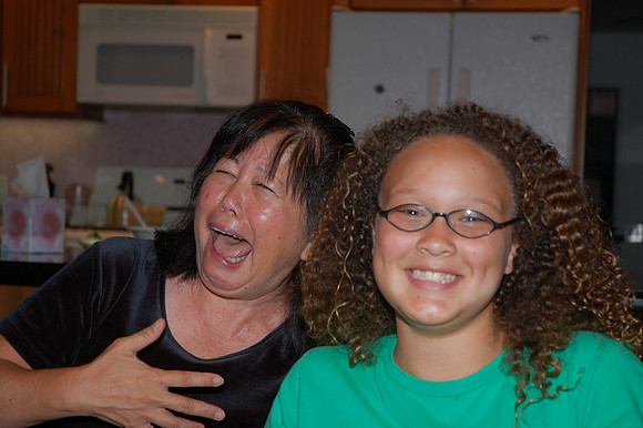 LaVerne laughing it up